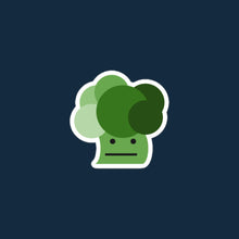 indifferent broccoli sticker