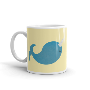 indifferent narwhal mug