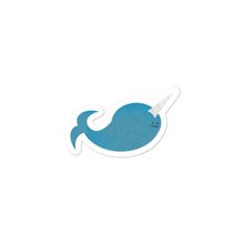 indifferent narwhal sticker