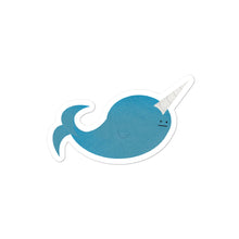 indifferent narwhal sticker